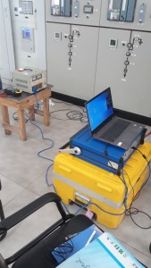 Relay Testing at Baraka Shikalbaha Power Plant with our CMC356